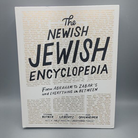 Newish Jewish Encyclopedia From Abraham to Zabar's & Everything in Between HC - Picture 1 of 13